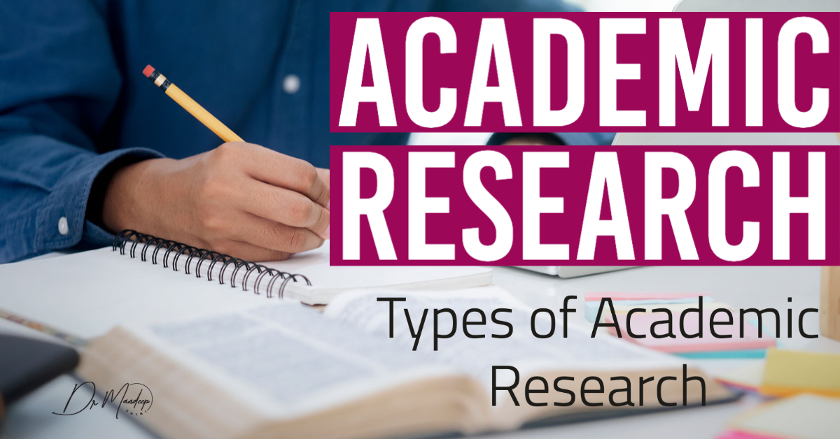 different-types-of-academic-research-mandeep-c-saini